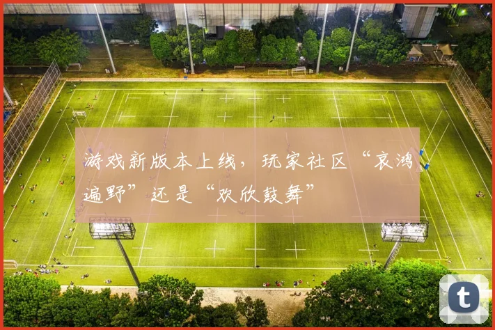 游戏新版本上线，玩家社区“哀鸿遍野”还是“欢欣鼓舞”